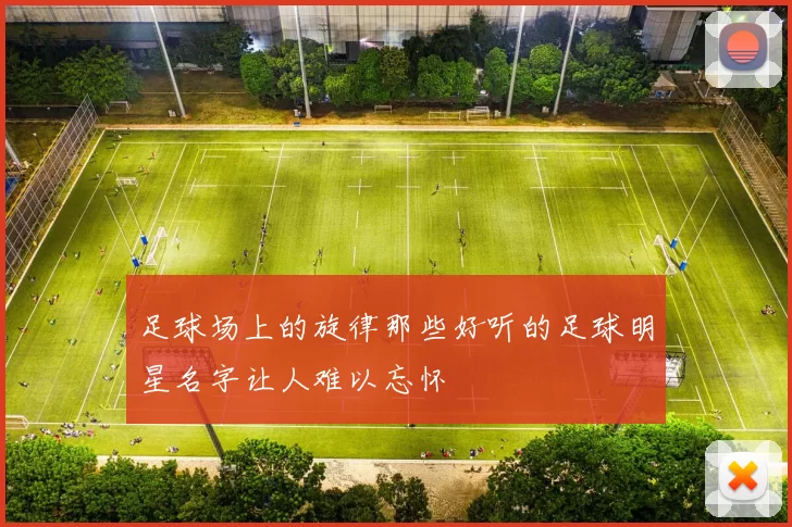 足球场上的旋律那些好听的足球明星名字让人难以忘怀