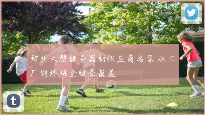 郑州大型健身器材供应商名录 从工厂到终端全链条覆盖